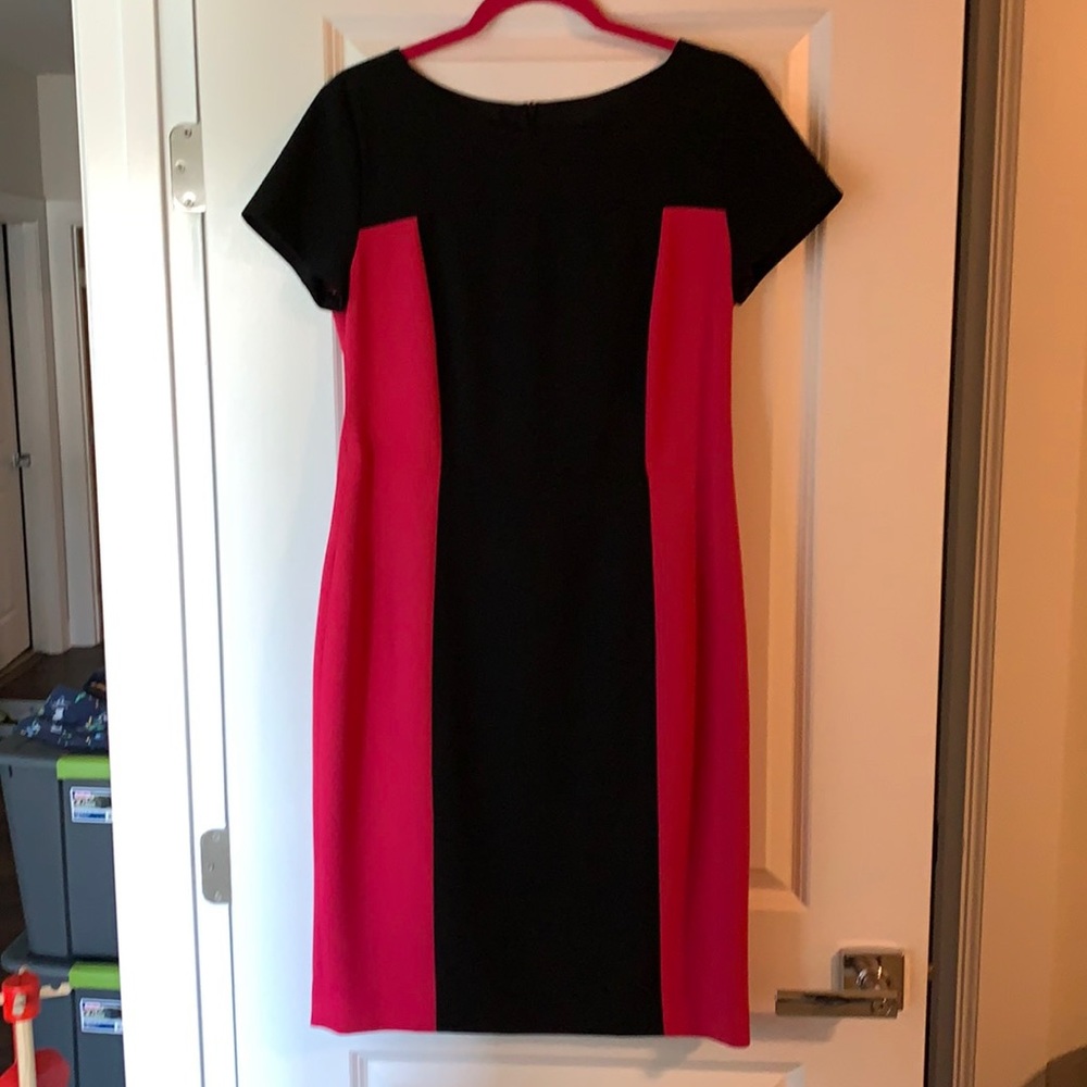 Olsen Europe color block dress, size medium/10